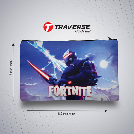 Fortnite Pencil pouch  (Digitally printed on Cloth)