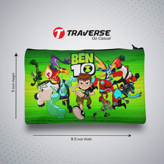 Ben 10 Pencil pouch  (Digitally printed on Cloth)