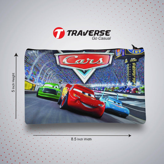 Cars Pencil Pouch (Digitally printed on Cloth)