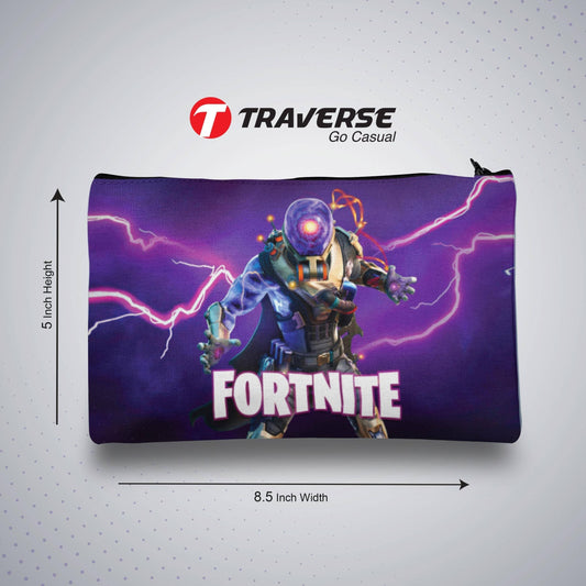 Fortnite Pencil pouch  (Digitally printed on Cloth)