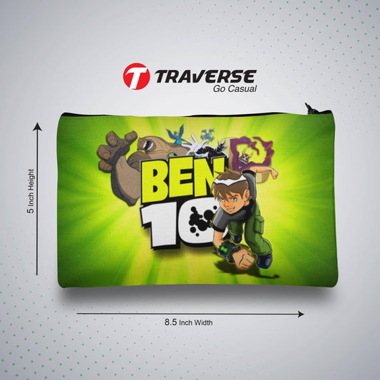 Ben 10 Pencil pouch  (Digitally printed on Cloth)