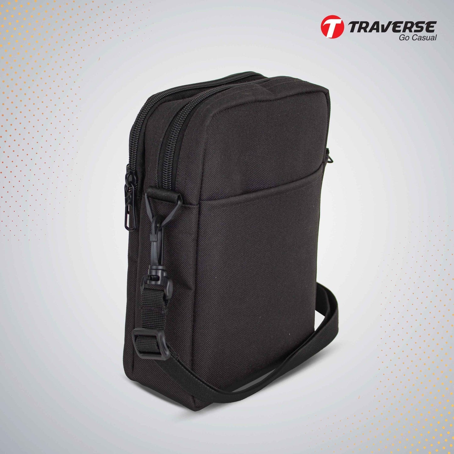 TRAVERSE, Cross Body Travelling Bag for Men & Women. Suitable for Travelling like Hajj & Umrah