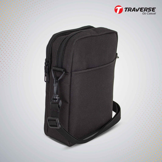TRAVERSE, Cross Body Travelling Bag for Men & Women. Suitable for Travelling like Hajj & Umrah