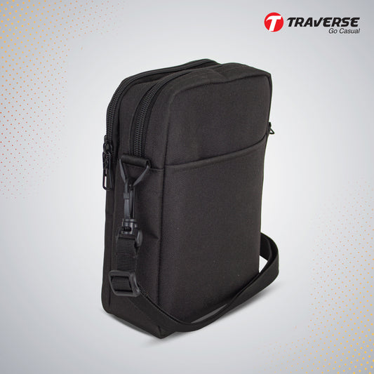 TRAVERSE, Cross Body Travelling Bag for Men & Women. Suitable for Travelling like Hajj & Umrah