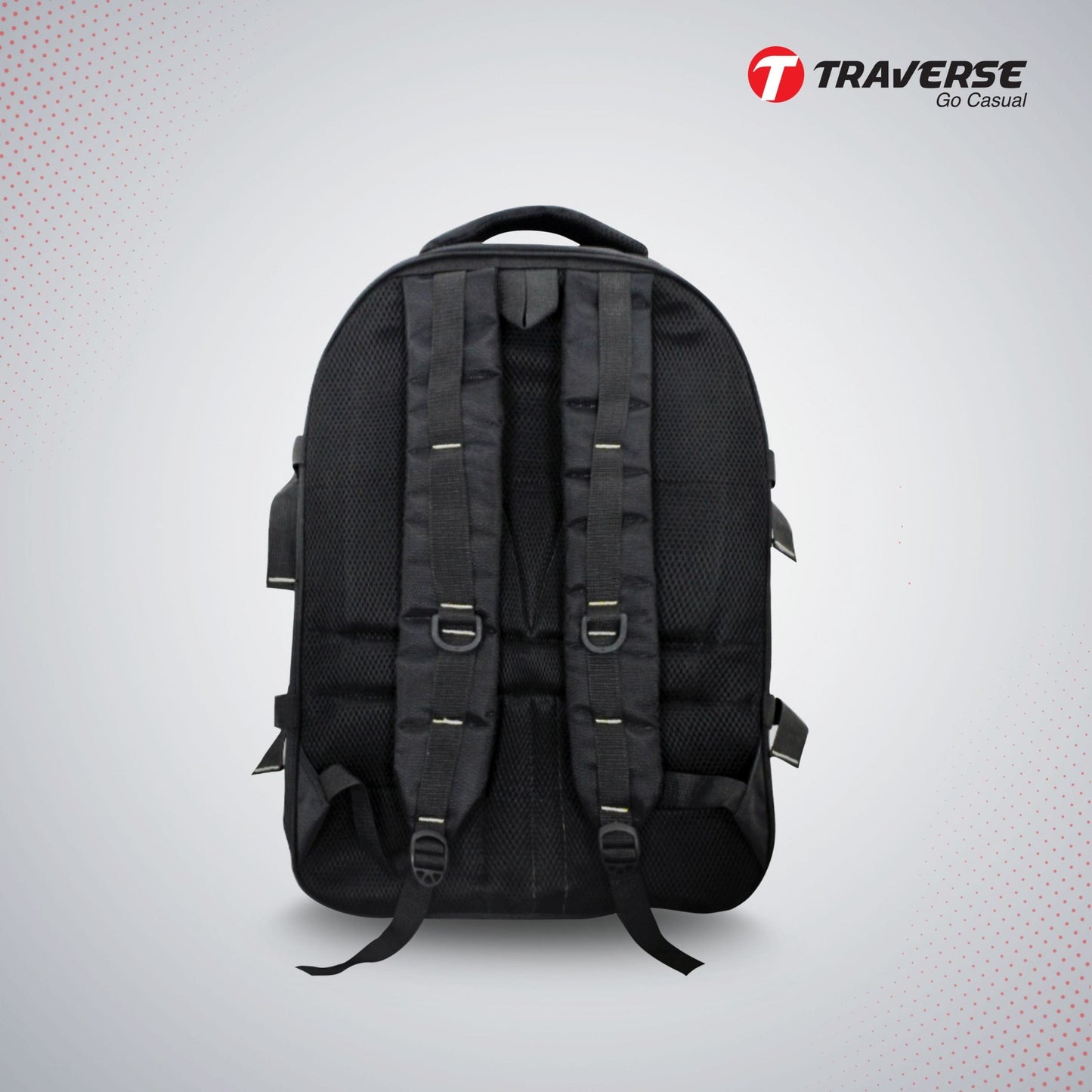 Traverse Ronaldo Bags For Boys & Girls. Digitally printed on Fabric with latest technology. Dual Compartment large backpack