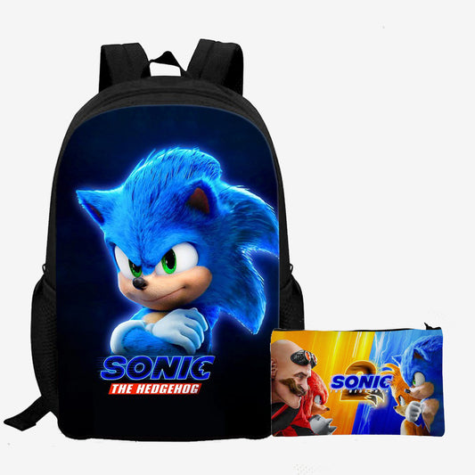 Sonic backpack and pouch combo