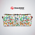 Printed Box Pencil Case- Digitally priinted on fabric by Traverse