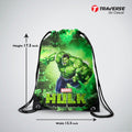 Hulk Marvel Drawstring Bag ( Digital Printed On Cloth )