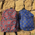 AJRAK design Backpack inspired by Pakistani heritage. A daily essential for boys and girls