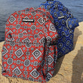AJRAK design Backpack inspired by Pakistani heritage. A daily essential for boys and girls