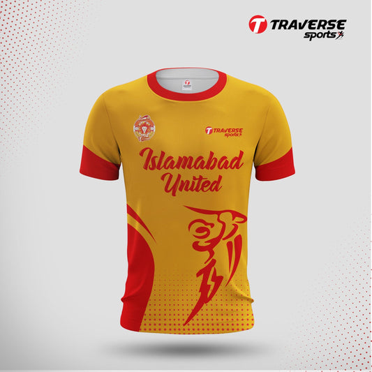 Islamabad United PSL 6 Digitally Printed T-shirt for Men's by Traverse sports