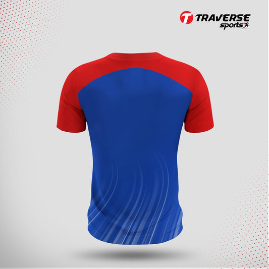 Karachi King PSL 6 Digitally Printed T-shirt for Men's by Traverse sports