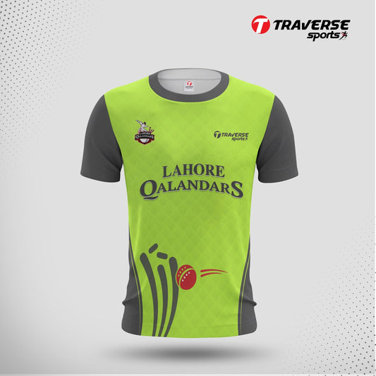 Lahore Qalandars PSL 6 Digitally Printed T-shirt for Men's by Traverse sports