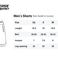 Traverse printed sports shorts for men