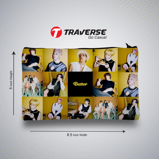BTS Pencil Pouch (Digitally printed on Cloth)