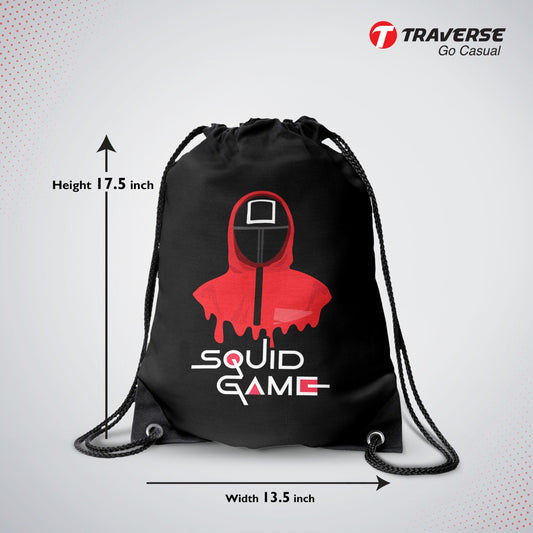 Squad Game Drawstring Bag ( Digital Printed On Cloth )