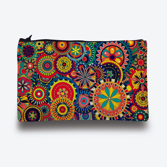 Traverse (Textile) Pencil pouch for Boys & Girls. Printed on Fabric.