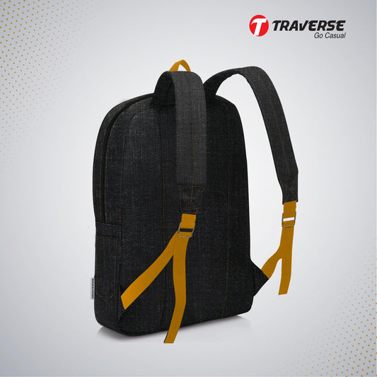 Traverse Black Jeans Bag For School, College & Travelling (Boys & girls) Ratings 45 Answered Questions