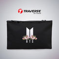 Dual Compartment- BTS pencil pouch (Digitally printed on both sides) by Traverse