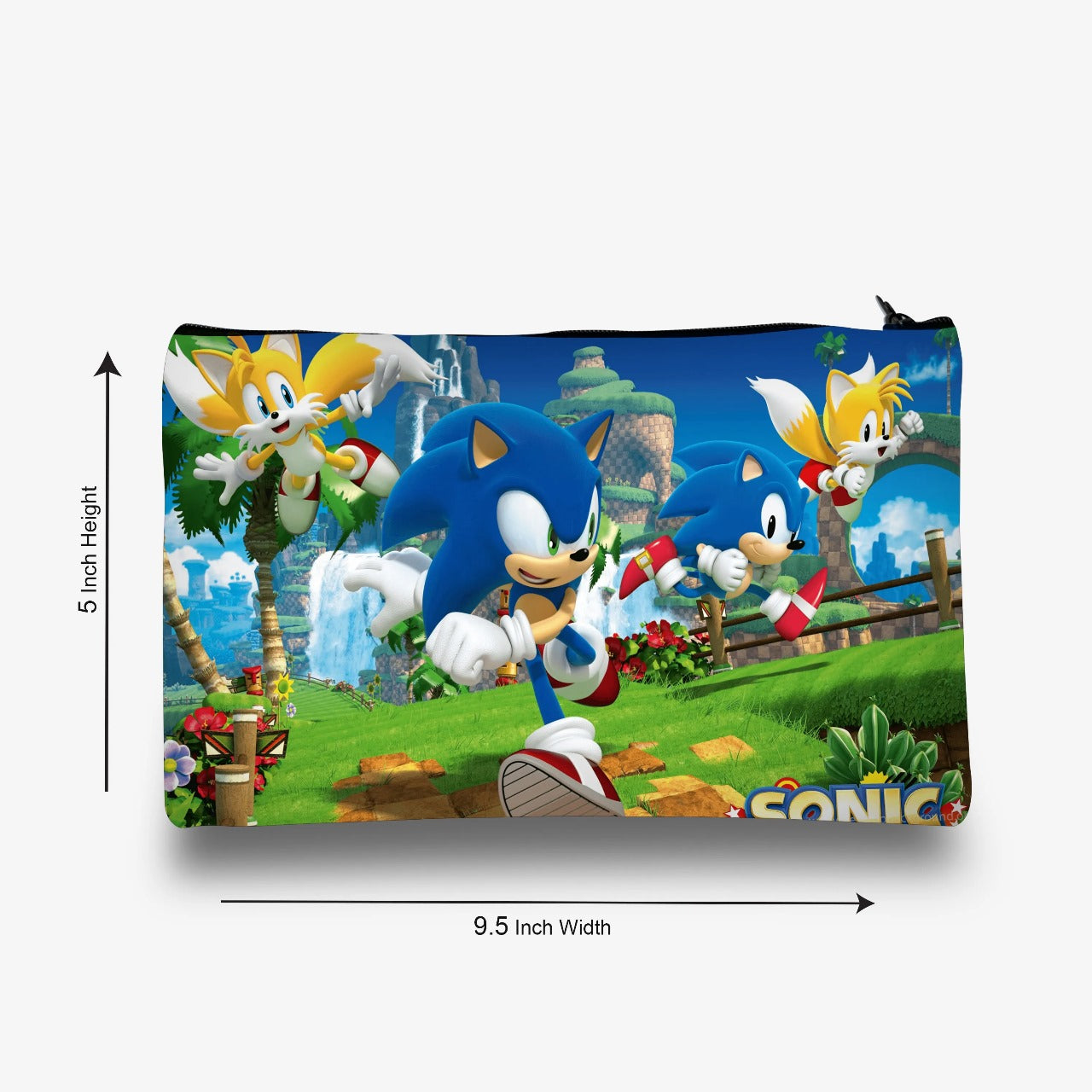 Traverse Sonic Pencil Pouch Digitally Printed on Fabric (Both Sides)