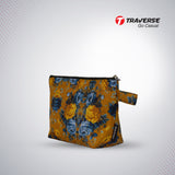 Traverse vibrant makeup pouch