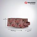 Traverse floral rose box makeup organizer