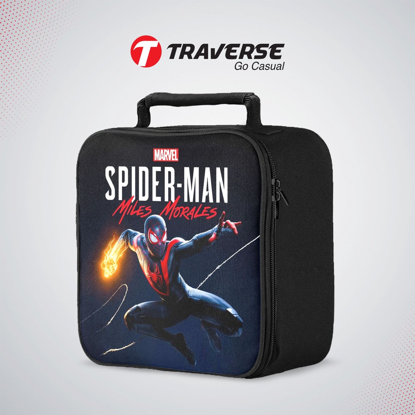 Traverse miles morales spiderman sandwich box