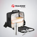 Traverse unicorn backpack, lunch box and pouch bundle