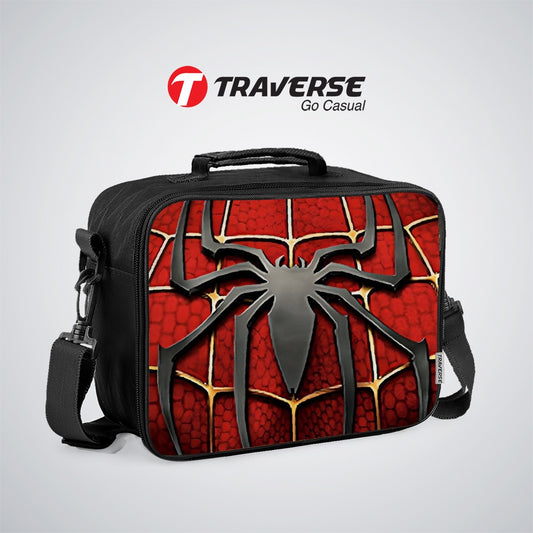 Traverse spiderman lunchbox bag