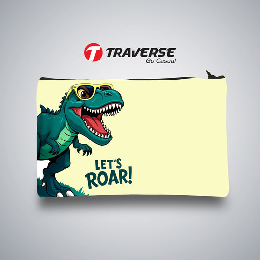 Traverse dino pencil pouch