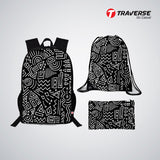 Traverse black and white graffiti bundle