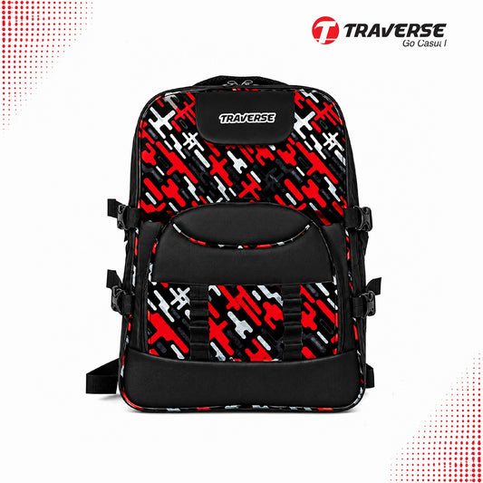 Traverse 3 zipper backpack