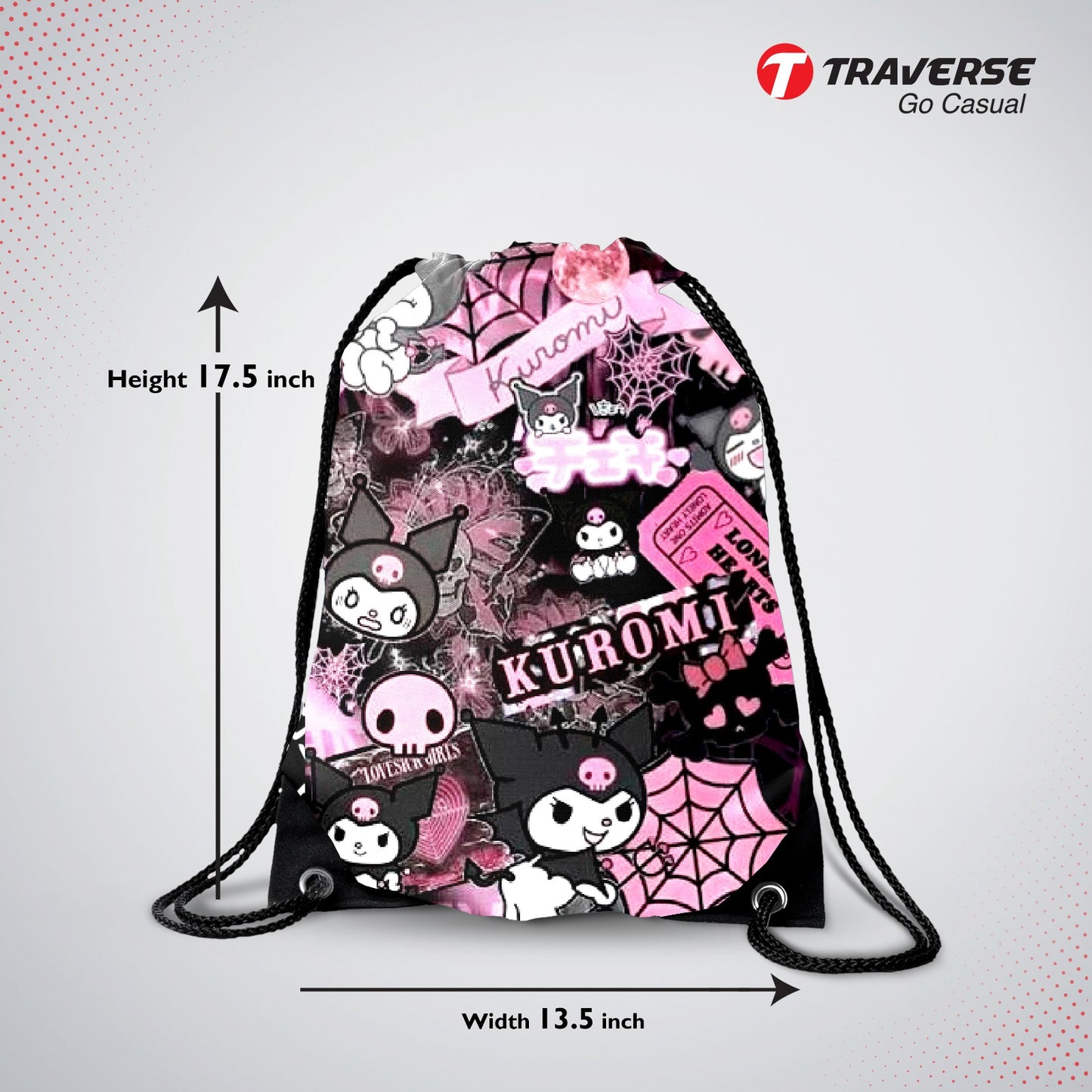 Traverse kuromi drawstring