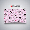 Traverse kuromi striped pencil pouch