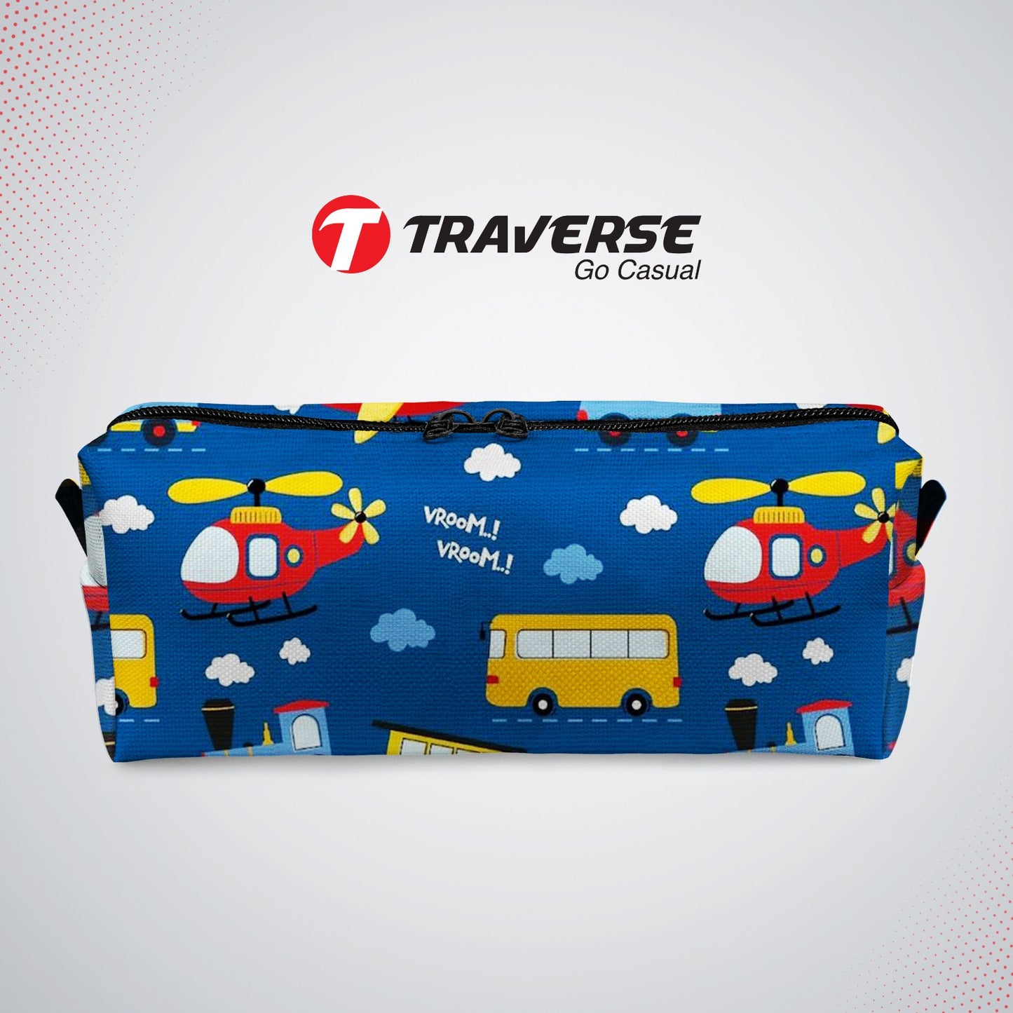 Traverse toy cars box pouch