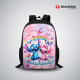Traverse stitch and angel backpack