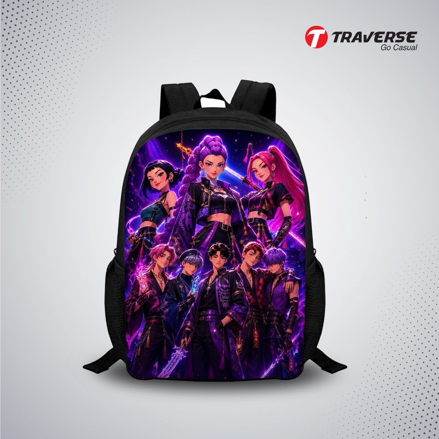 Traverse k pop demon hunters backpack