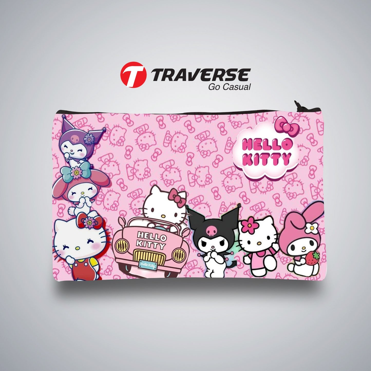 Traverse hello kitty and friends pencil pouch