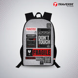 Traverse fragile backpack