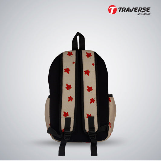 Traverse autumn leaf bag design (unisex)
