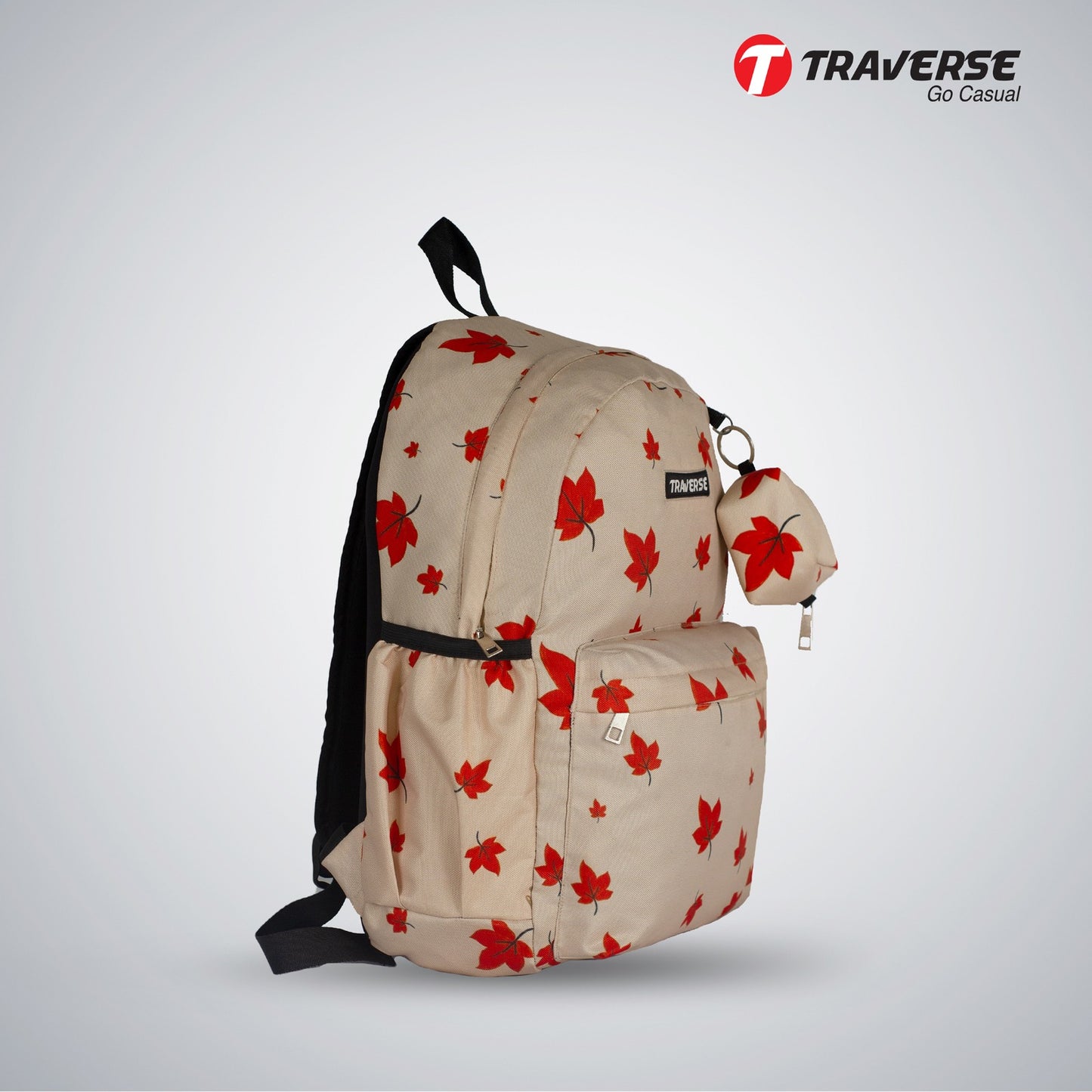 Traverse autumn leaf bag design (unisex)