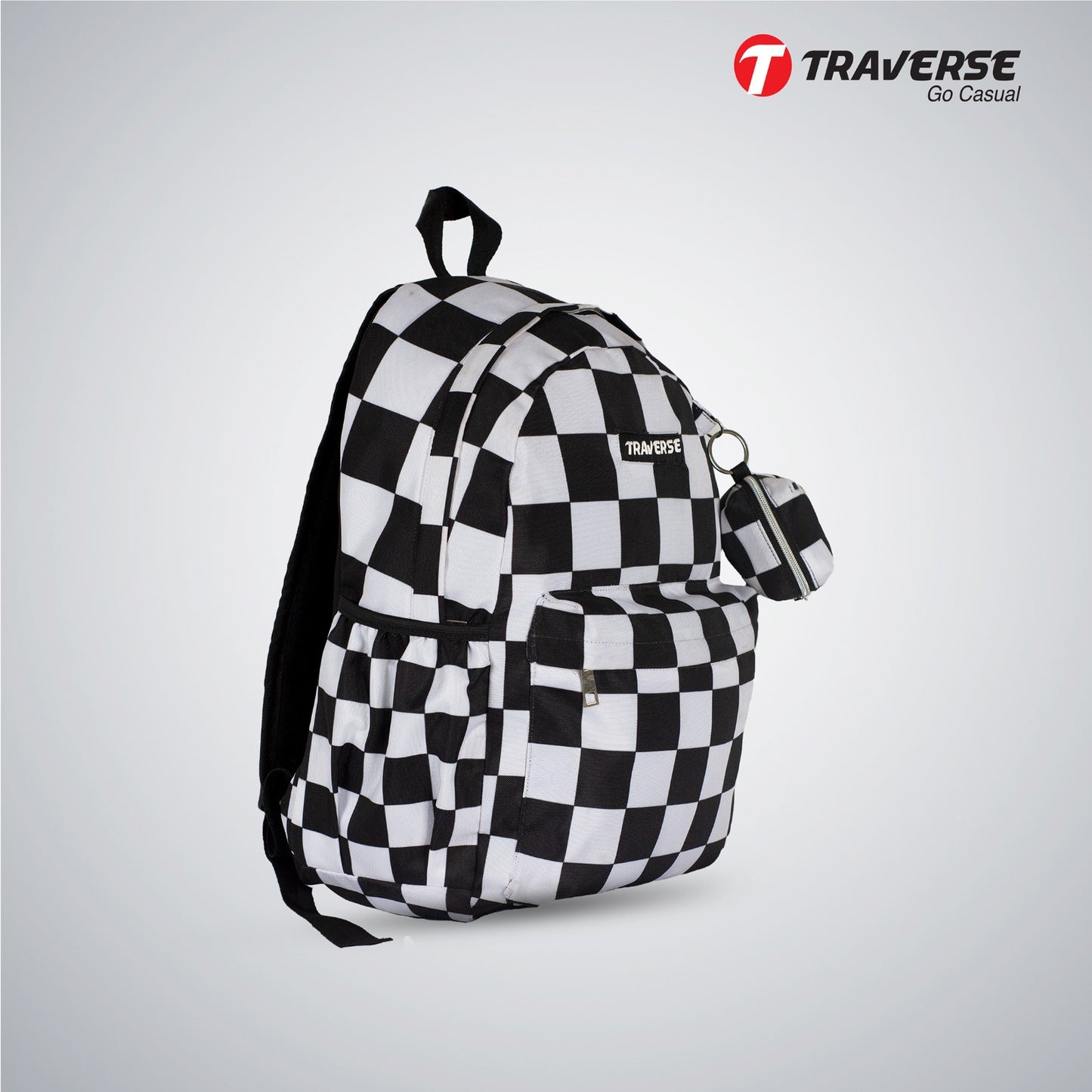 Traverse checkboard bag unisex