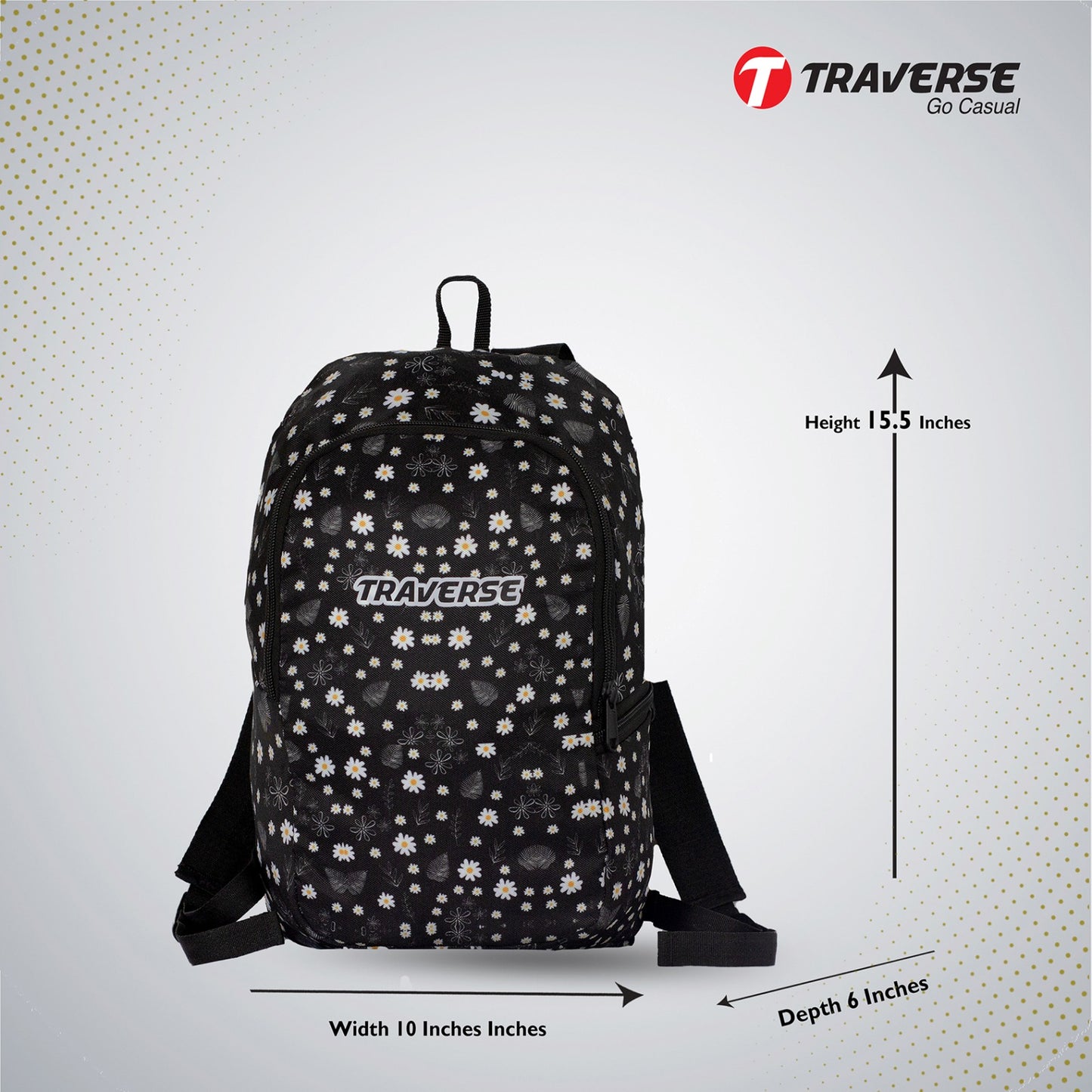 Traverse floral small backpack
