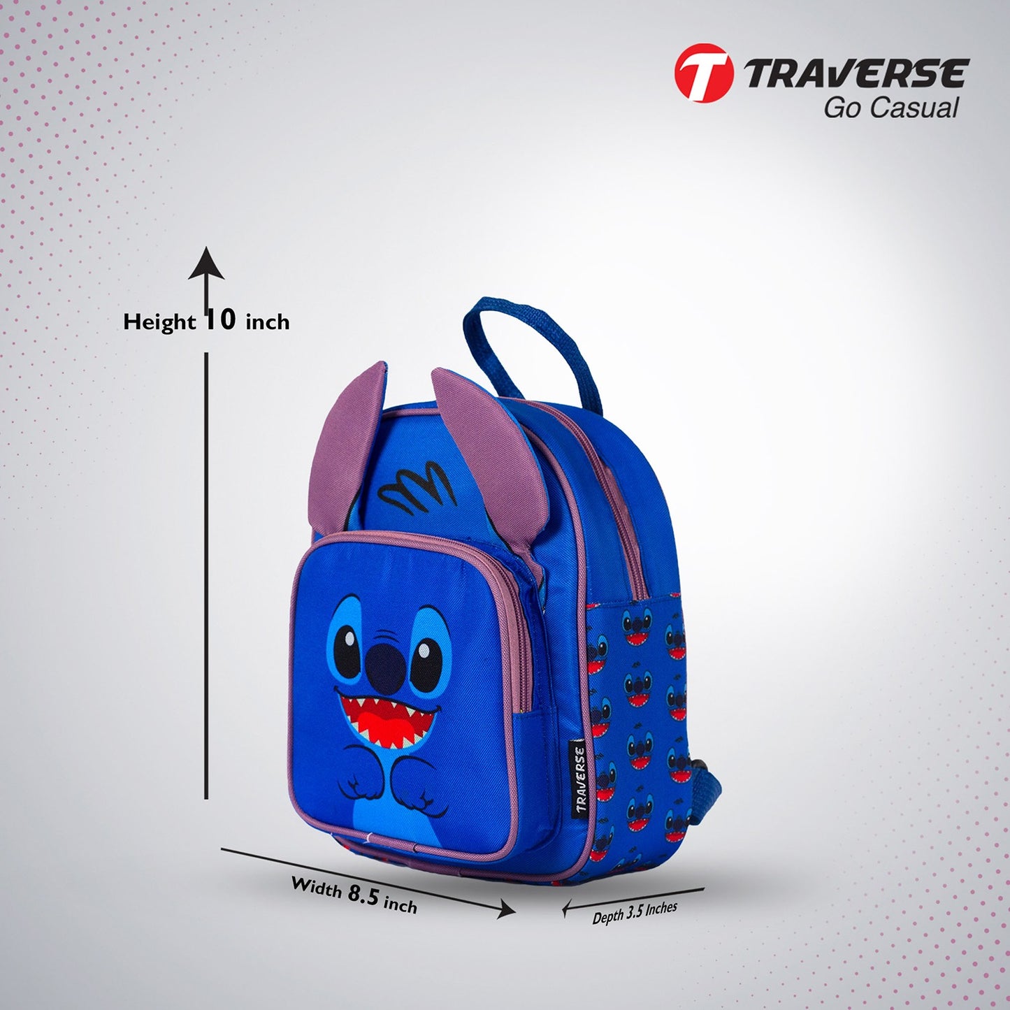 Traverse stitch backpack