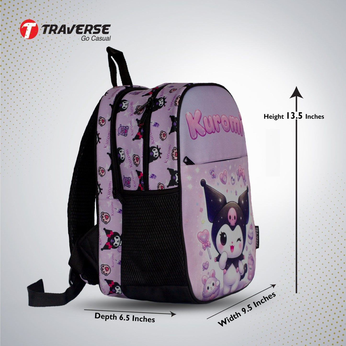 Traverse kuromi backpack zero size