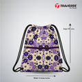 Traverse floral  zipper drawstring