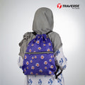 Traverse sunflower zipper drawstring