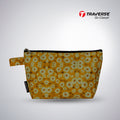 Traverse sunflower makeup pouch
