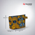 Traverse vibrant makeup pouch