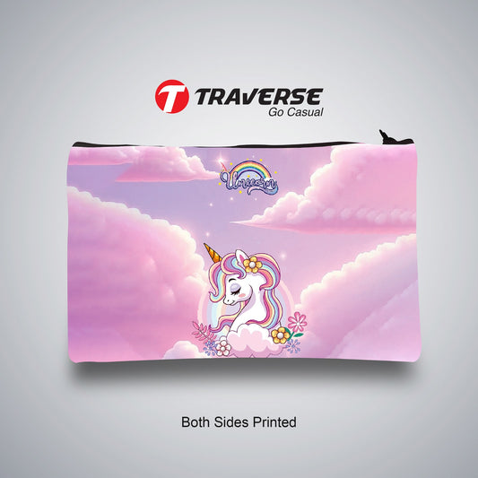 Traverse unicorn pencil pouch